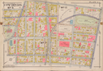 Newark, V. 1, Double Page Plate No. 4 [Map bounded by 1st St., Orange St., Newark St., Cabinet St.]