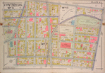Newark, V. 1, Double Page Plate No. 4 [Map bounded by 1st St., Orange St., Newark St., Cabinet St.]