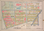 Newark, V. 1, Double Page Plate No. 9 [Map bounded by Parker St., 4th Ave., Stone St., 7th Ave.]