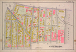 Newark, V. 1, Double Page Plate No. 11 [Map bounded by 4th Ave., Passaic River, Clark St., Crane St., Stone St.]