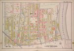 Newark, V. 1, Double Page Plate No. 12 [Map bounded by Nursery St., Passaic River, 4th Ave., Parker St.]