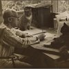 Henry Cowell at Shady, with cats