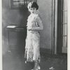 Unidentified actress in the stage production Gentlemen Prefer Blondes