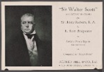 "Sir Walter Scott" (a mezzotint in color) after Sir Henry Raeburn, R.A. by H. Scott Bridgwater...Alfred Bell & Co....London...