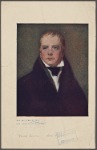 Sir Walter Scott from the painting by Sir Henry Raeburn.
