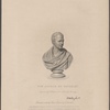 The author of Waverly. Engraved by Thompson from a bust by Chantry. Walter Scott. Presented with the Court journal of 6, Oct. 1832.