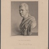 Sir Walter Scott. From a bust by Chantrey