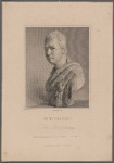 Sir Walter Scott. From a bust by Chantrey