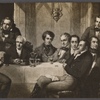 [x 4846. Scott and his literary friends. From an engraving by J. Sartain after painting by Thomas Faed. New York Public Library.]