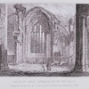 Melrose Abbey, Interior from the west