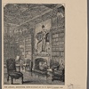 The library, Abbotsford, with portrait of Sir W. Scott's eldest son.