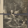 Sir Walter Scott in his study at Abbotsford