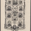 The Union generals. Brevelt Lt. General Winfield Scott. John E. Wool, M.G. John Pope, M.G. Ambrose E. Burnside, M.G. Joseph Hooker, M.G. Irvin McDowell, M.G. George B. McClellan, M.G.