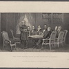 Gen. Scott taking leave of the president & cabinet