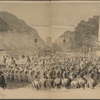 Burial of Scott--services at the grave, in West Point Cemetery.