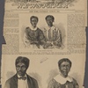 Eliza and Lizzie, children of Dred Scott ; [Dred Scott [and his wife Harriet Robinson?]]