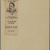 Vote for Francis M. Scott for mayor.