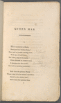 Holograph poem, The Queen of the Universe