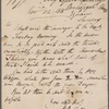 Autograph letter signed to Thomas Charters, 22 November 1815