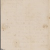 Autograph letter signed to Thomas Charters, 22 November 1815