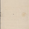 Autograph letter signed to Thomas Charters, 24 November 1815