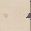 Autograph letter signed to Thomas Charters, 24 November 1815