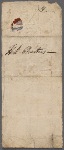 Bill of exchange signed, from Thomas Charters