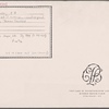 Bill of exchange signed, from Thomas Charters