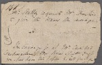 Autograph note, third person, to Thomas Charters, ?ca. 30 November 1815