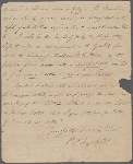 Autograph letter signed to Percy Bysshe Shelley, 26 January 1816