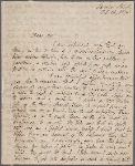 Autograph letter signed to Samuel Hamilton, 16 February 1816