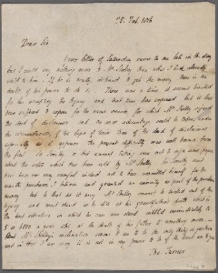 Thomas Turner manuscript material