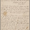 Autograph letter signed to William Godwin, 26 - 27 February 1816