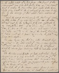 Autograph letter signed to William Godwin, 26 - 27 February 1816