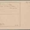 Autograph letter to William Whitton, 27 February 1816