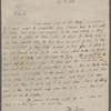 Autograph letter signed to William Godwin, 29 February 1816