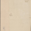 Autograph note, third person, to William Bryant, 7 March 1816