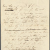 Holograph poem, "Fare Thee Well"