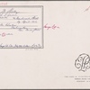 Autograph note, third person, to Thomas Charters, 29 April 1816