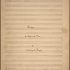 Elegy for viola and piano