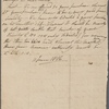 Memorandum (copy), with revisions by William Godwin, 11 June 1816