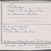 Memorandum (copy), with revisions by William Godwin, 11 June 1816