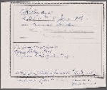 Memorandum (copy), with revisions by William Godwin, 11 June 1816