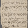 Holograph will (draft), 24 June 1816