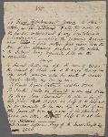 Holograph will (draft), 24 June 1816