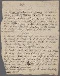 Holograph will (draft), 24 June 1816