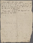 Holograph will (draft), 24 June 1816