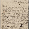Autograph letter signed to R. W. Hayward, 24 June 1816