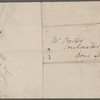 Autograph letter signed to Thomas Charters, ?10 September 1816