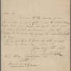 Autograph letter signed to R. W. Hayward, 5 November 1816